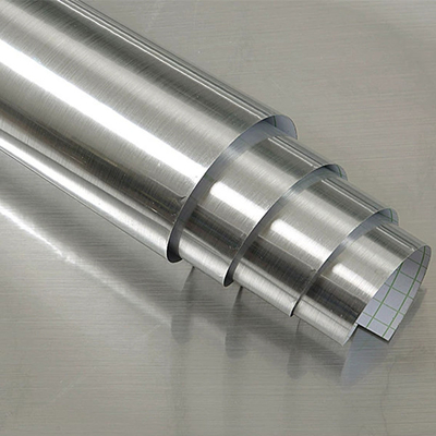 Decoration Printable Adhesive Chrome Metallic Vinyl Roll Car Wrap