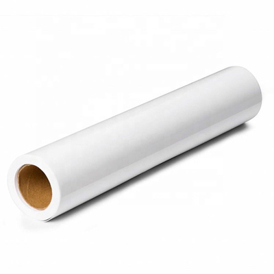 Permanent outdoor vinyl printable monomeric self-adhesive roll