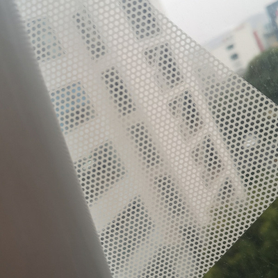 Glossy Pressure Vinyl Window Graphics Interior Printable Two Way Vision Film