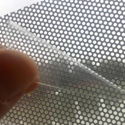 Clear Glossy Cold Laminating Film Waterproof 25 Micron Thick One Way Vision Film