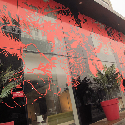 Outdoor Polymeric Self Adhesive Vinyl Roll For Sign Making Lettering