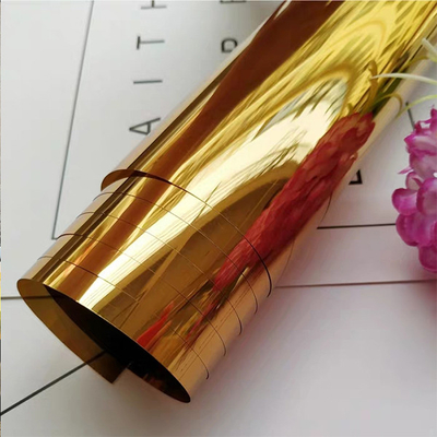Waterproof Metallic Self Adhesive Film Roll Sign Making Lettering 1.22m