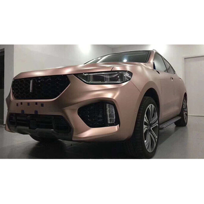 Large Format Metallic Adhesive Vinyl Rose Gold Wrap
