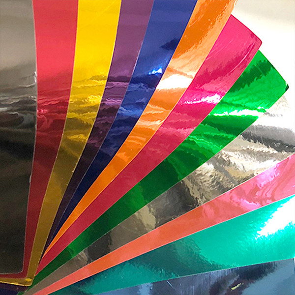 Metallic Chrome Printable Adhesive Vinyl Large Format Color Craft Car Wrap Vinyl