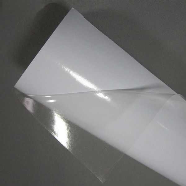 PET Monomeric Clear Vinyl Window Graphics Removable Glue Film